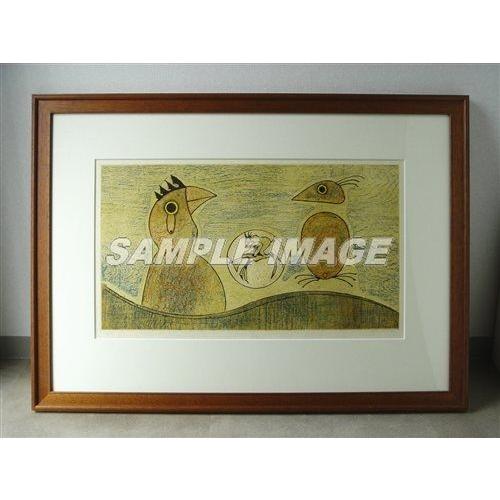 マックス・エルンスト「Les oiseaux」（版画）【額縁付き】[A150001]Max Ernstの画像
