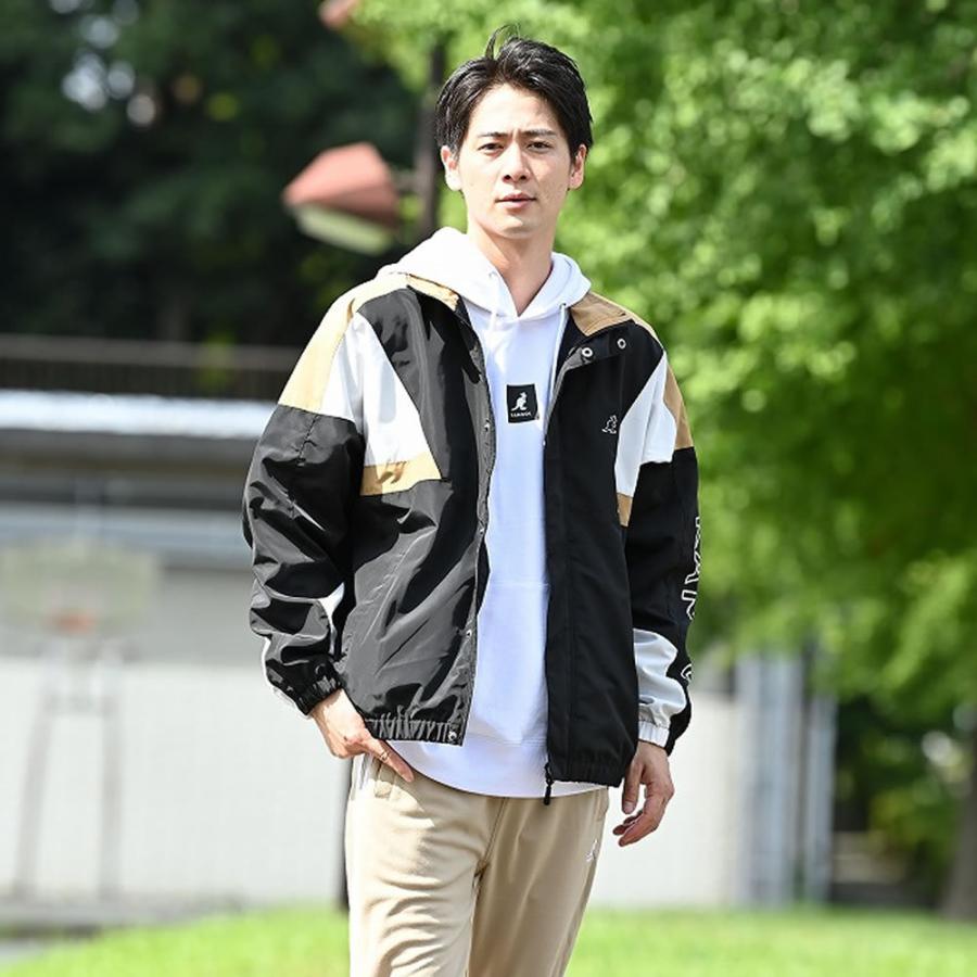 Kangol カンゴール ナイロンジャケット メンズ スナップボタン ロゴ アウター Mac House マックハウス 通販 Paypayモール