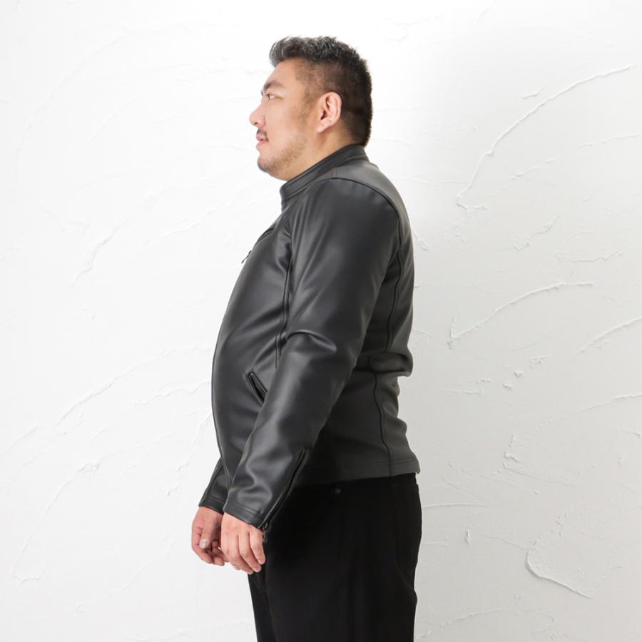 mossimo★Ｍ 着用感　L位 ライダースジャケット レザージャケット mossimoM 着用感 L位 ライダースジャケット レザージャケット