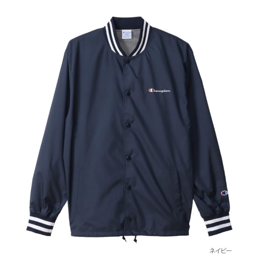 美品✨　Champion デニム コーチジャケット ブルゾン ロゴ刺繍 美品✨ Champion デニム コーチジャケット ブルゾン ロゴ刺繍