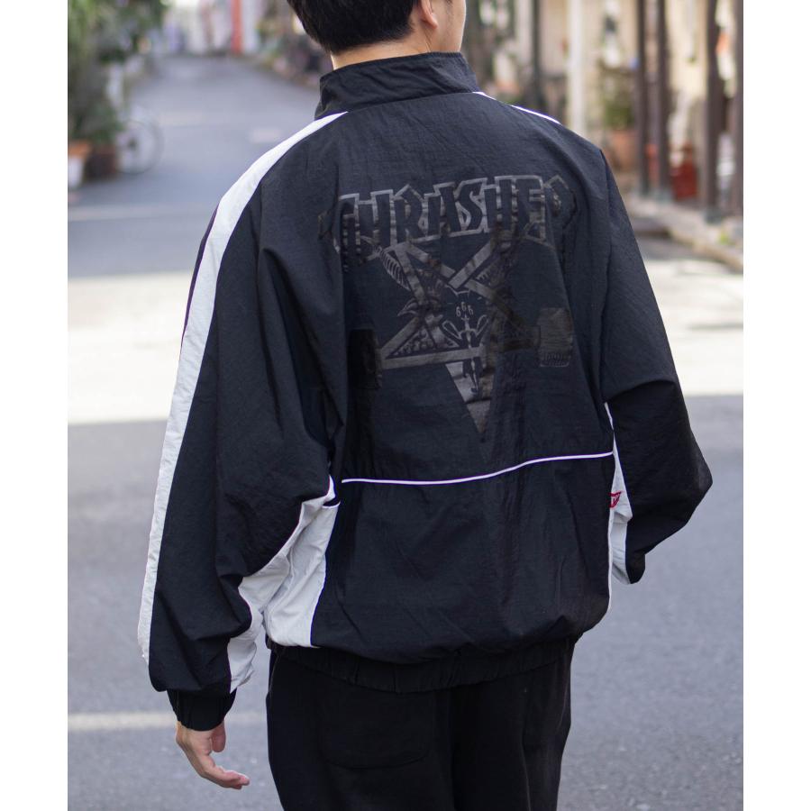 THRASHER（スラッシャー） ブルゾン メンズ 裏メッシュ ナイロン 反射