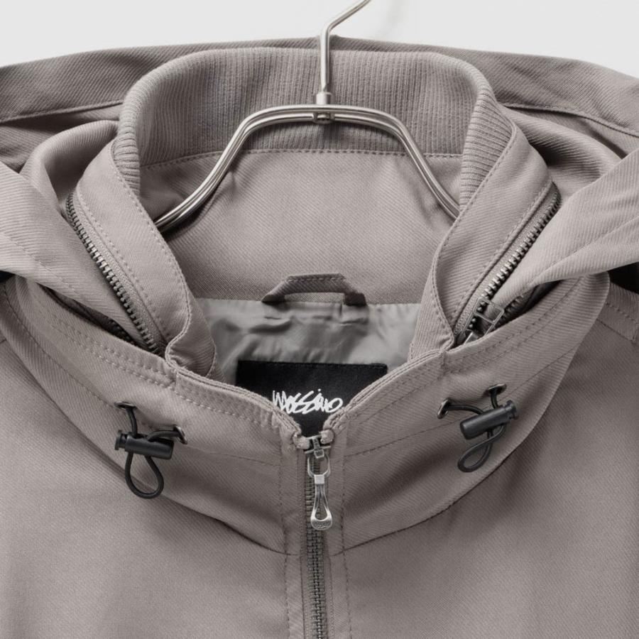 90年代 Mossimo モッシモ ワークジャケット グレー(メンズ S)中古 古着 X3076 mossimo（モッシモ） ジャケット メンズ ジップアップ ポケット