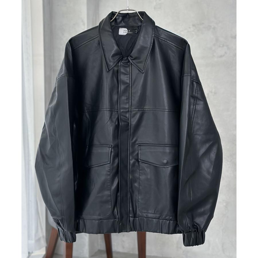 フライトジャケット メンズ A2 フェイクレザー 合皮 ジップ