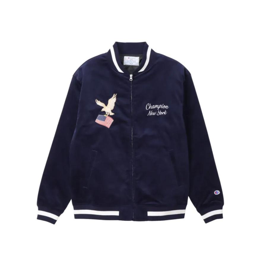 Champion（チャンピオン） スカジャン メンズ レディース ベルベット