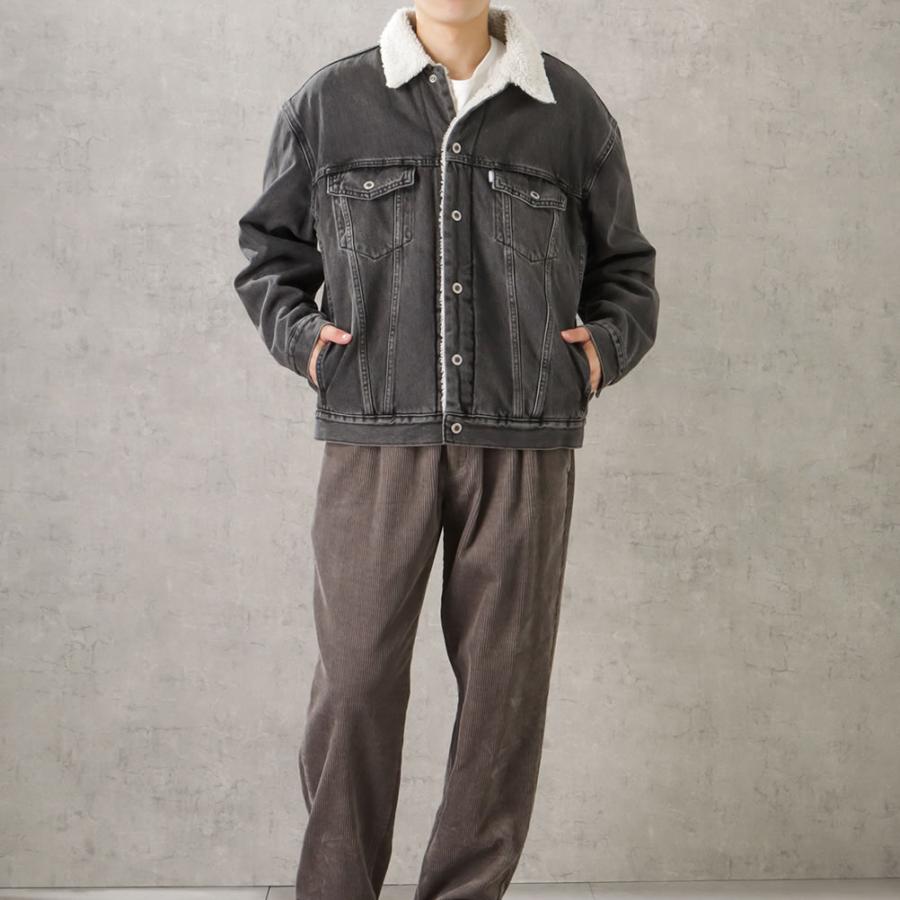 Levi's リーバイス デニムジャケット 綿100% メンズ 裏ボア Levi's リーバイス デニムジャケット 綿100% メンズ 裏ボア