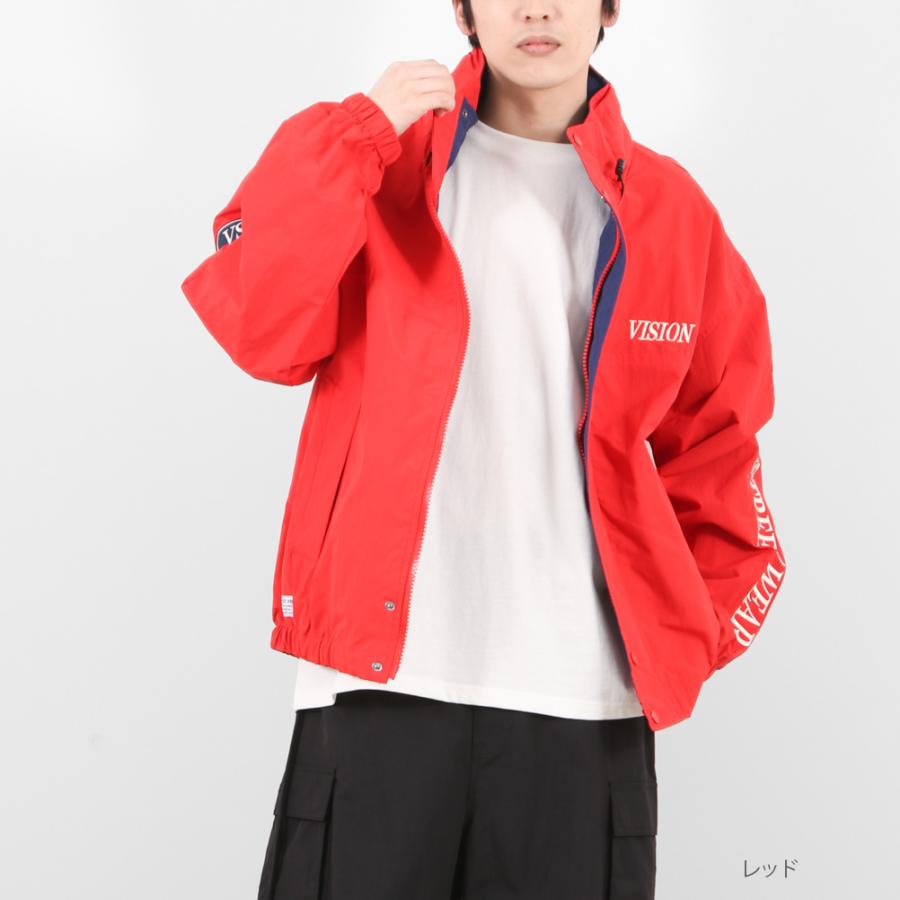 VISION STREET WEAR スケーターズジャケット メンズ フード2WAY VISION STREET WEAR スケーターズジャケット メンズ フード2WAY