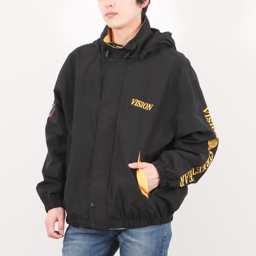 VISION STREET WEAR スケーターズジャケット メンズ フード2WAY VISION STREET WEAR スケーターズジャケット メンズ フード2WAY