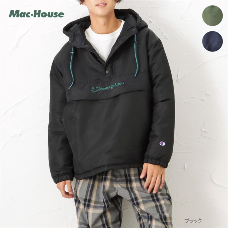 Champion チャンピオン 中綿 アノラックパーカー メンズ 裏地 Champion チャンピオン 中綿 アノラックパーカー メンズ 裏地