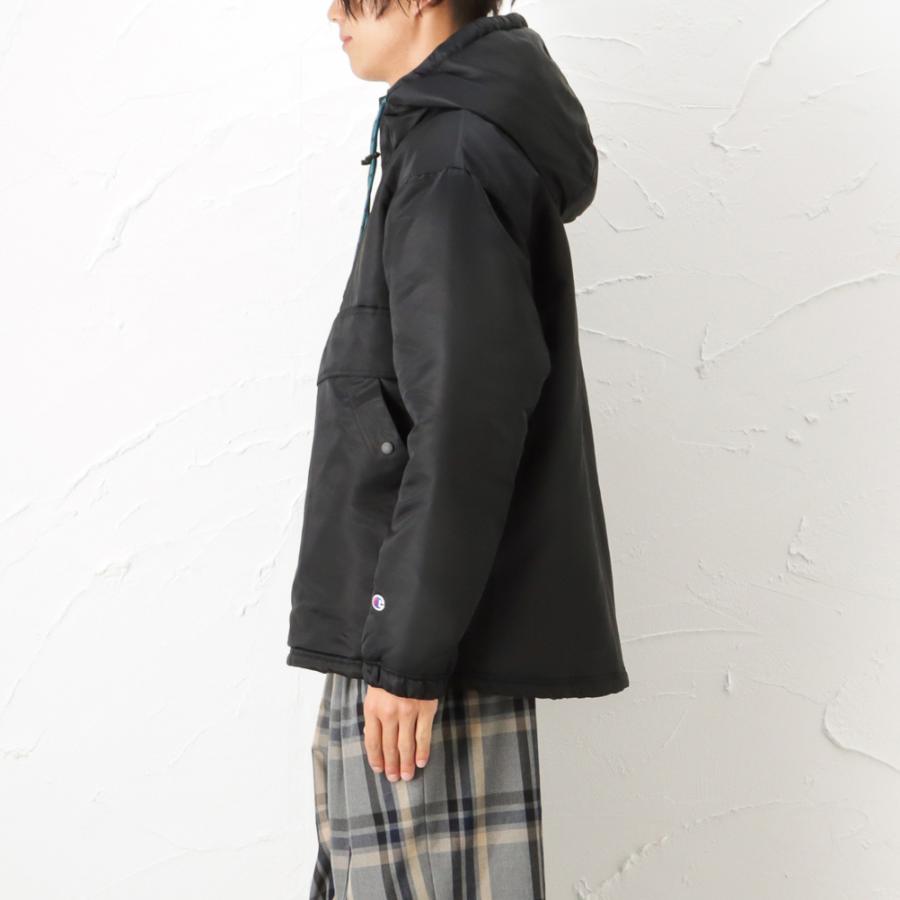 Champion（チャンピオン） 中綿 アノラックパーカー メンズ 裏地