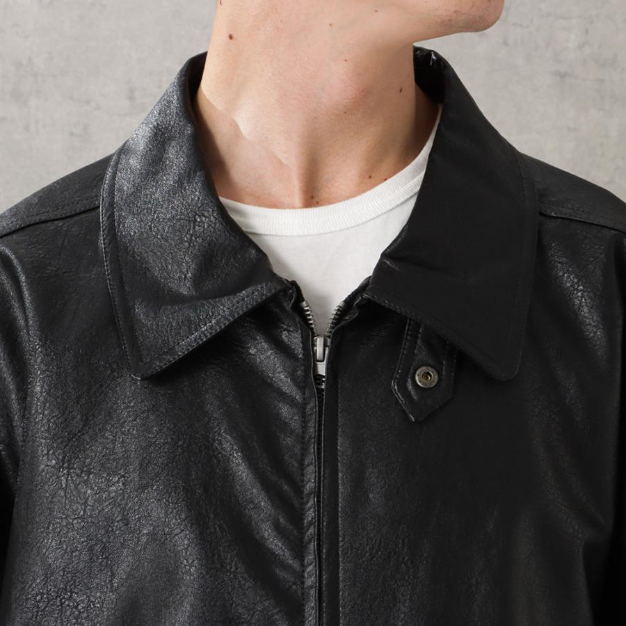 新品タグ付 BURBERRY フェイクレザーブルゾン サイズL グレー メンズ FREAK'S STORE/フェイクレザーブルゾン｜Daytona Park(FREAK'S