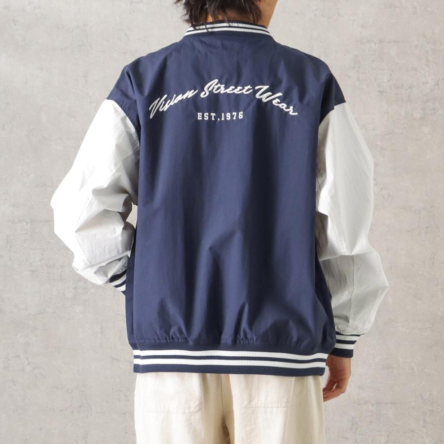 VISION スタジャン ネイビー/ブラック VISION STREET WEAR（ヴィジョン