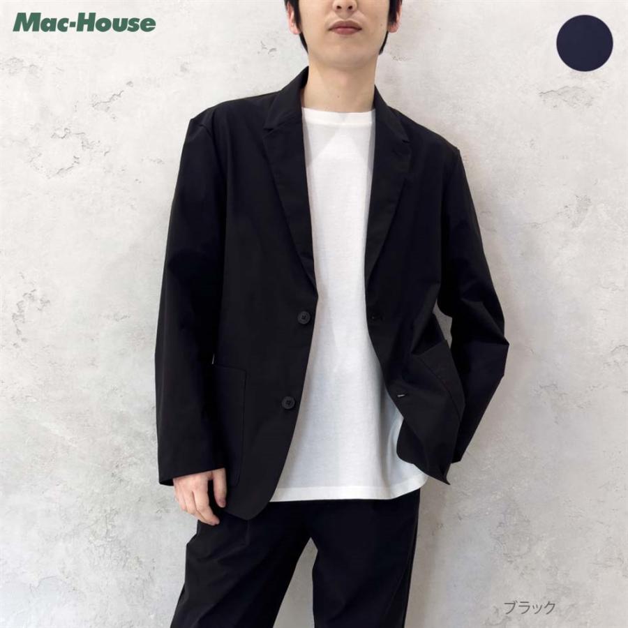テーラードジャケット メンズ ストレッチ 形崩れ防止 無地 カジュアル