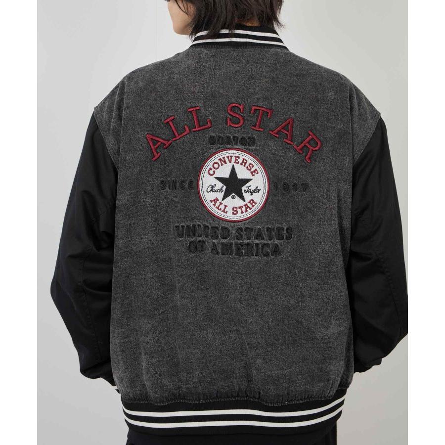 CONVERSE（コンバース） スタジャン メンズ 綿100％ コットン ケミカル