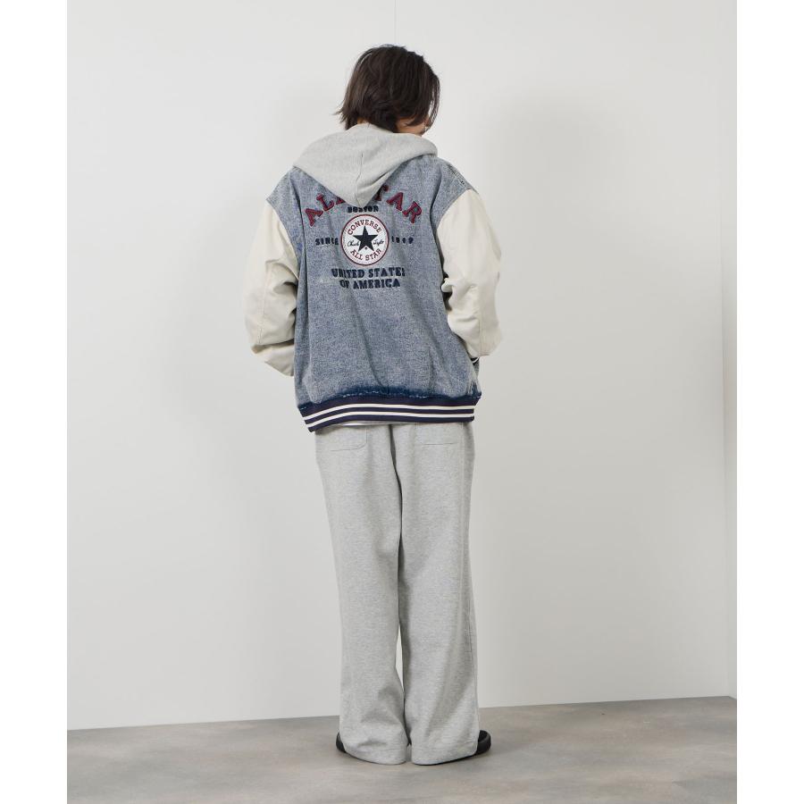 CONVERSE（コンバース） スタジャン メンズ 綿100％ コットン ケミカル 