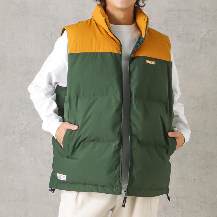 VISION STREET WEAR（ヴィジョンストリートウェア） 中綿ベスト メンズ