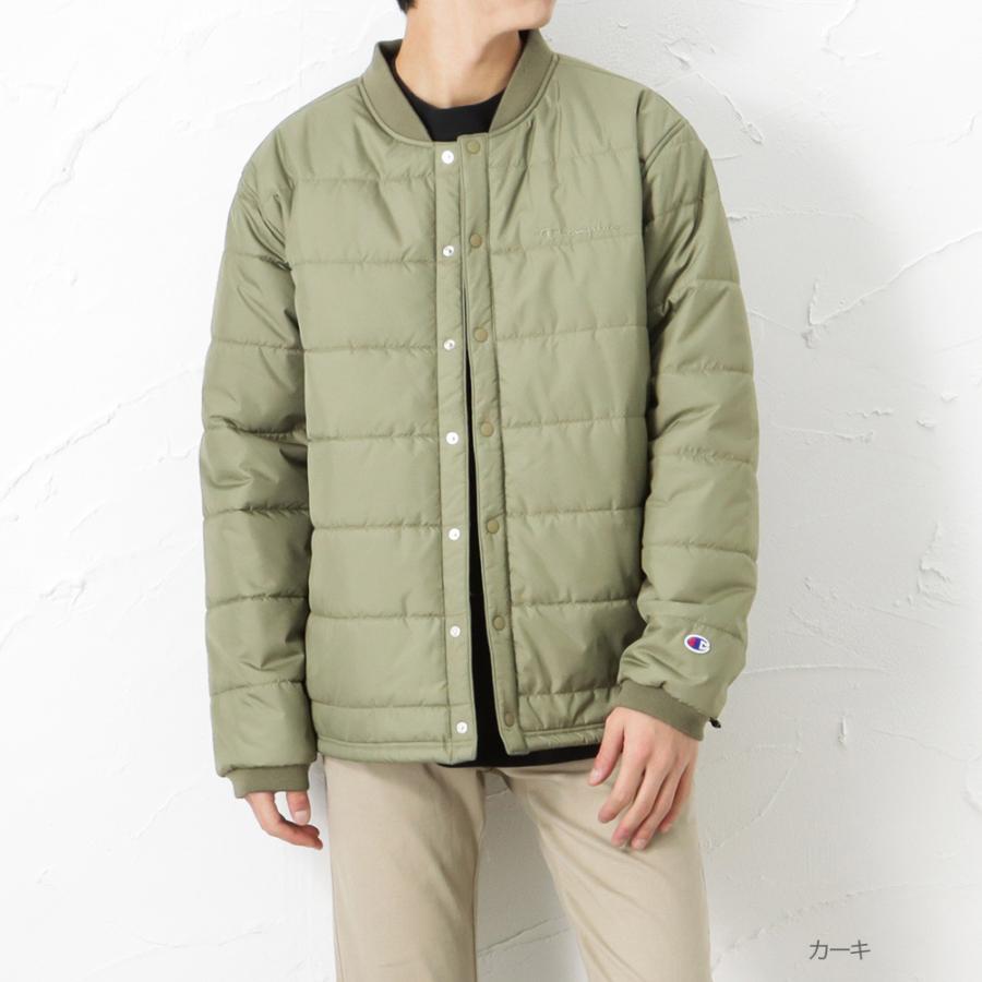 Champion チャンピオン 中綿ジャケット メンズ 保温性 袖口リブ ドローコード スナップボタン ブランドロゴ インナージャケット ブランド 人気 アウター Mac House マックハウス 通販 Paypayモール