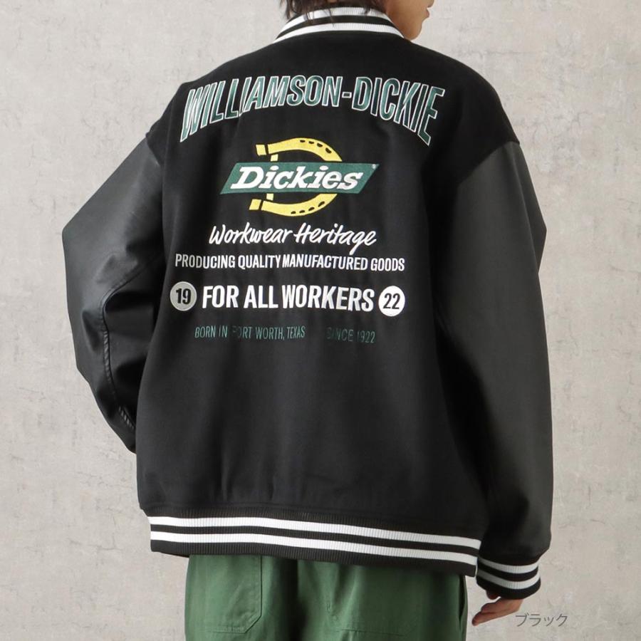 Dickies ディッキーズ スタジャン メンズ バック刺繍 ワッペン Dickies ディッキーズ スタジャン メンズ バック刺繍 ワッペン