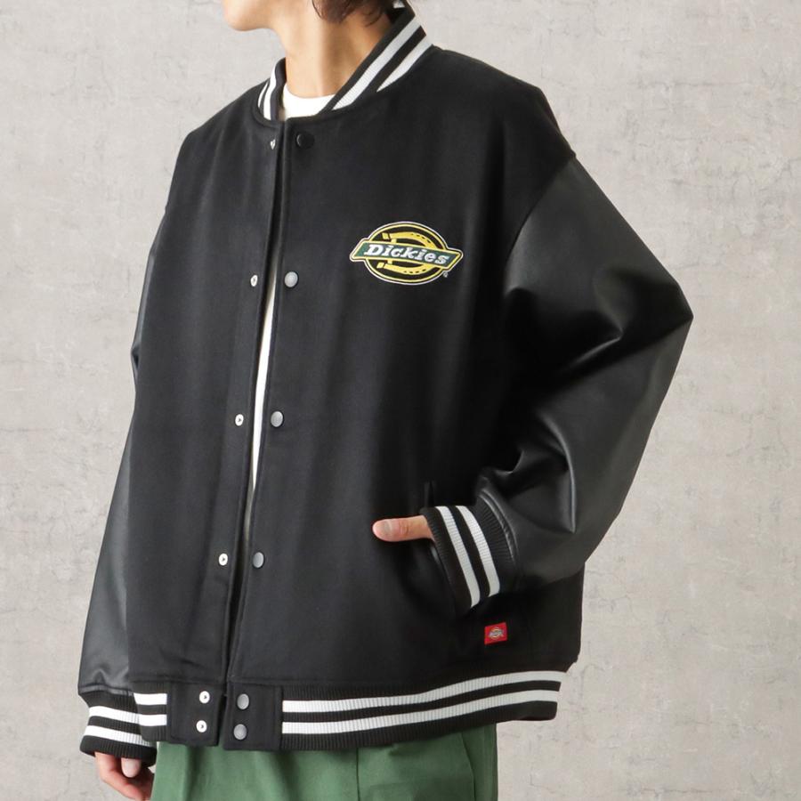 Dickies ディッキーズ スタジャン メンズ バック刺繍 ワッペン Dickies ディッキーズ スタジャン メンズ バック刺繍 ワッペン