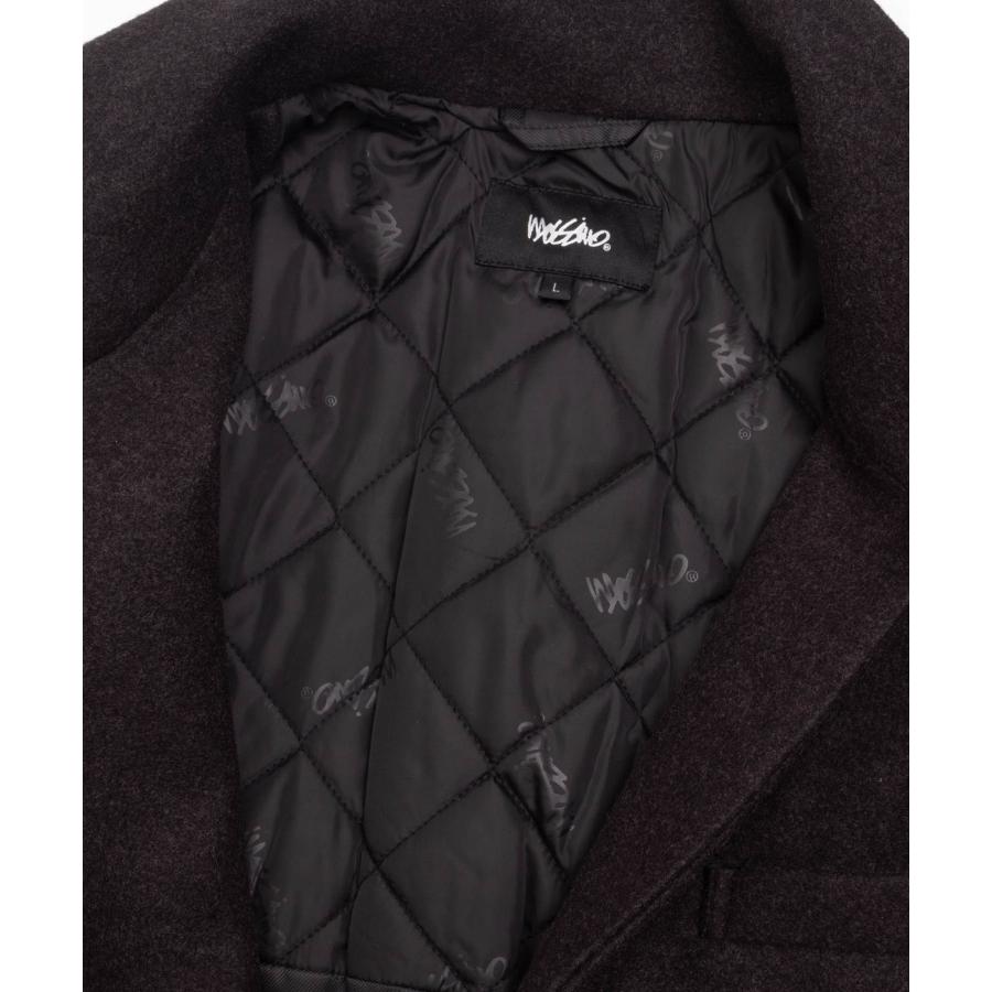 mossimo（モッシモ） スタンドカラーコート メンズ 裏地付き ウエスト