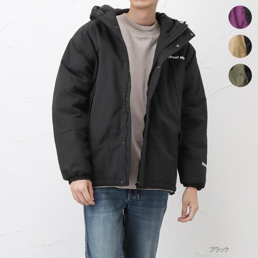 中綿ジャケット ジャケット アウター メンズ ヴィジョンストリートウェア 中綿 フードジャケット 人気商品