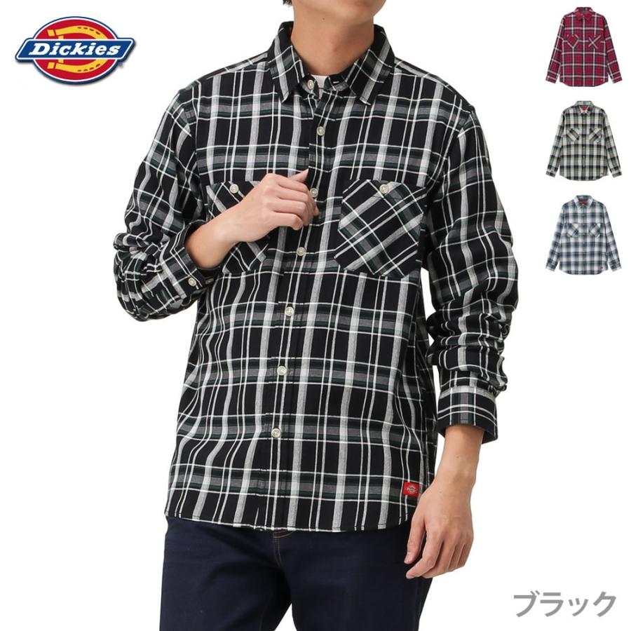 Dickies ディッキーズ ワークシャツ 長袖 シャツ カジュアルシャツ メンズ ブランドロゴ チェックシャツ Mac House マックハウス 通販 Paypayモール