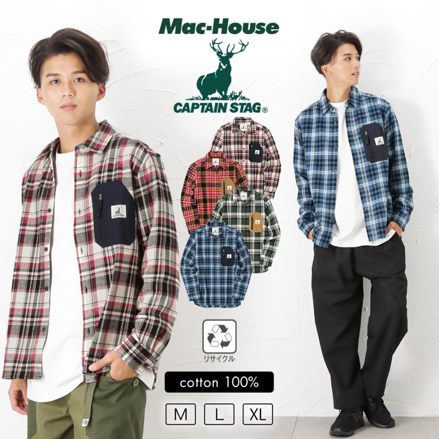 ネイビー グレー チェック 長袖シャツ Dickies（ディッキーズ） GENUINE Dickies ジェニュイン 長袖 チェック