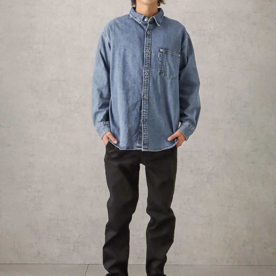 Levi's（リーバイス） デニムシャツ 綿100％ メンズ 長袖シャツ