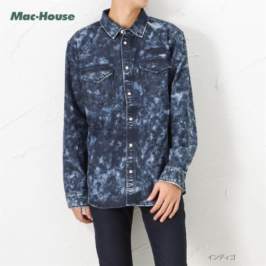 ノートン（NORTON） デニムシャツ 長袖 大きいサイズ メンズ