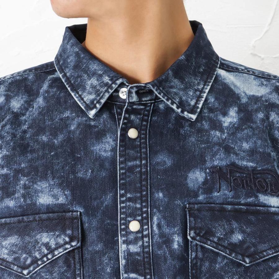 ノートン（NORTON） デニムシャツ 長袖 大きいサイズ メンズ