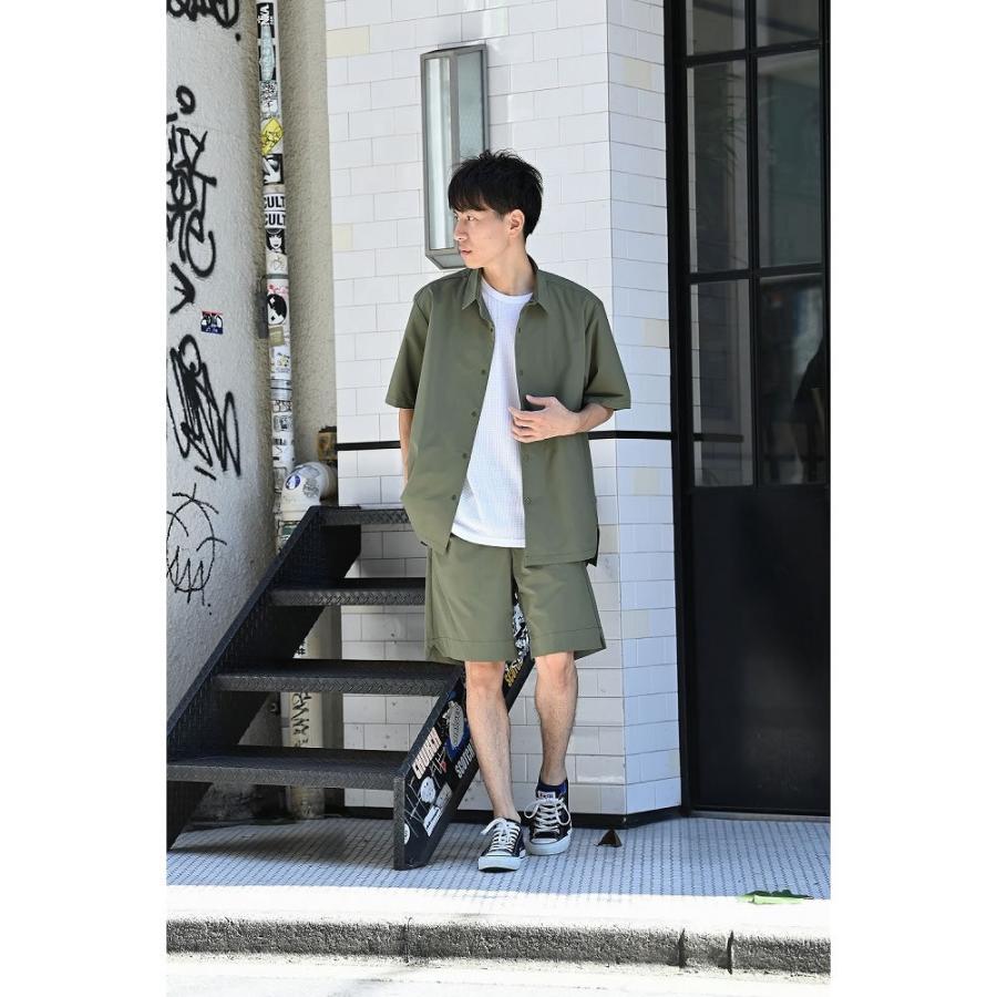 NAVY 半袖シャツ カジュアルシャツ メンズ トップス : Mac-House