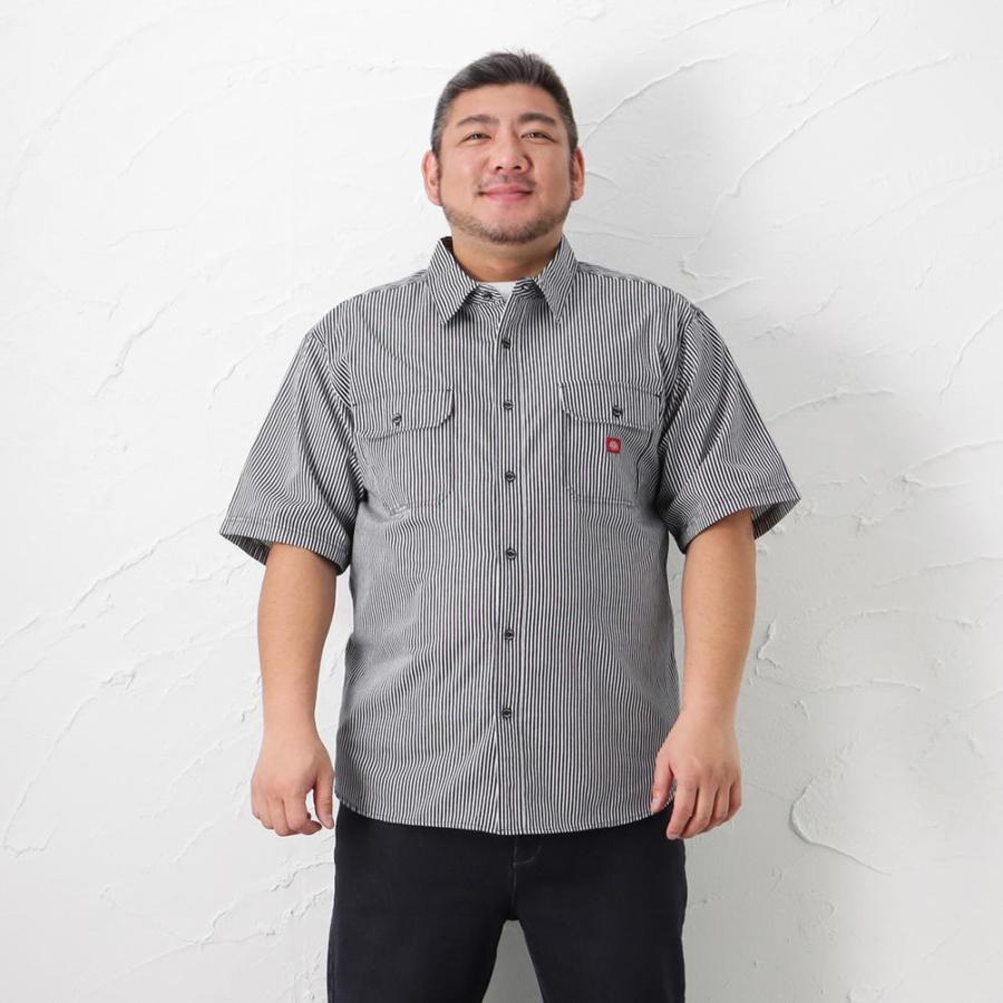 Dickies × MAC TOOLS グレー　ワークシャツ XL 企業物 Dickies ディッキーズ [大きいサイズ] ワークシャツ メンズ 半袖