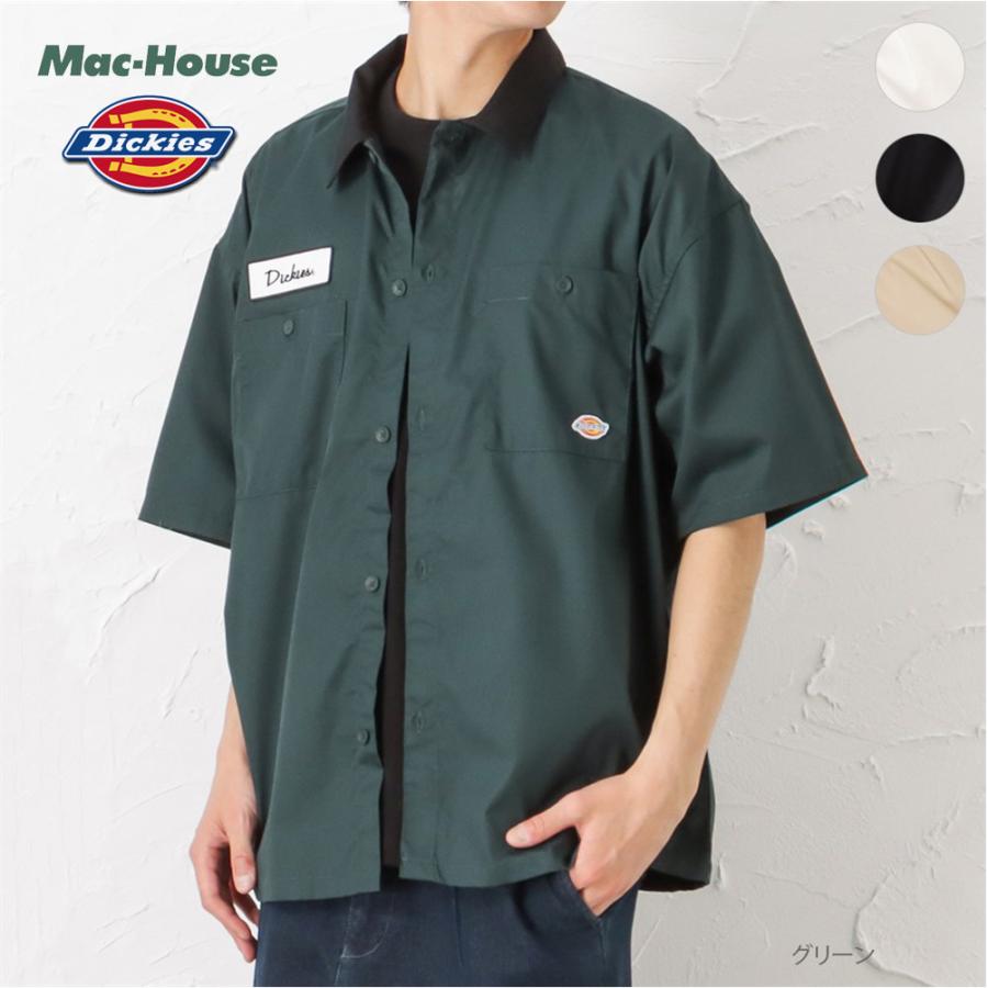 大好き Dickies ディッキーズ クレリックシャツ メンズ ツイル ロゴ 刺繍 5分袖 羽織 半袖シャツ レギュラーカラー ブランド 人気 トップス5 500円 Whitesforracialequity Org