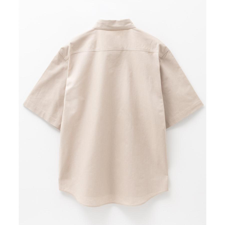 Dickies（ディッキーズ） シャツ メンズ 半袖 綿混 ストライプ 無地