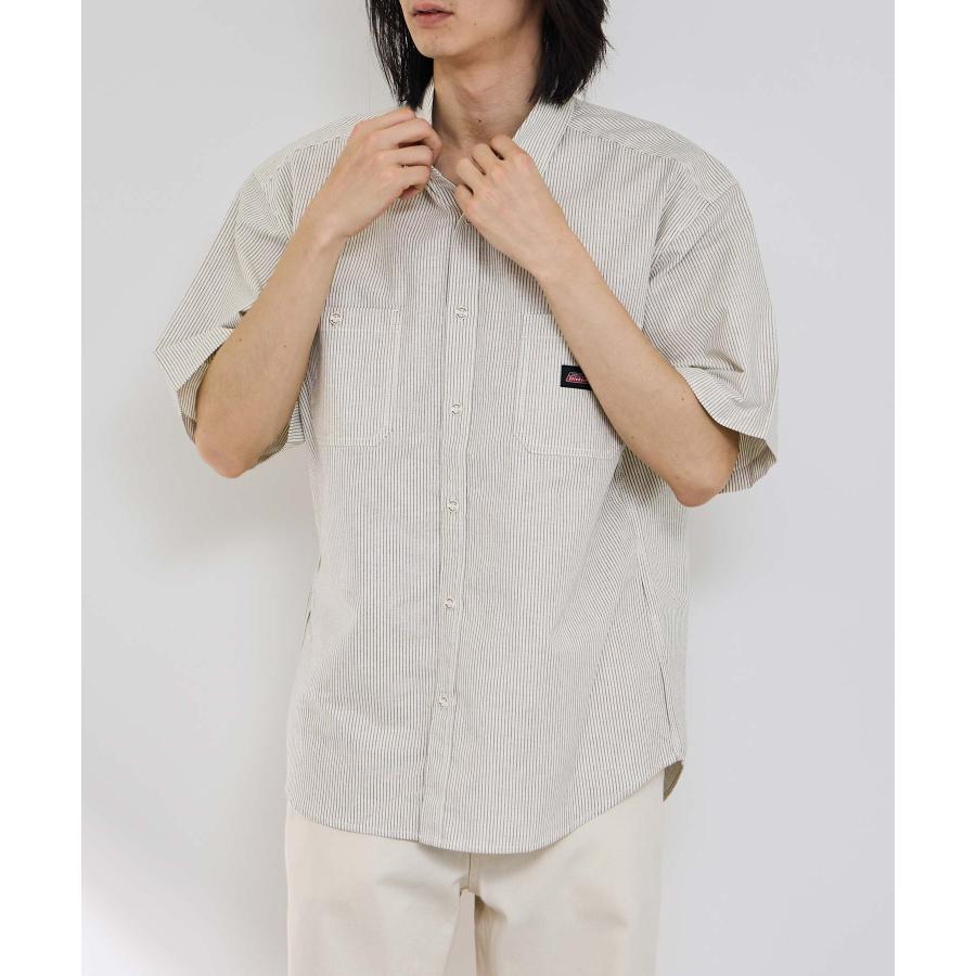 GENUINE Dickies ジェニュインディッキーズ シャツ メンズ 半袖 綿混