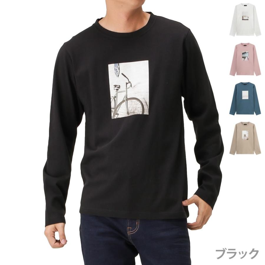 mossimo（モッシモ） 長袖Tシャツ ロンT 長袖 クルーネック メンズ T