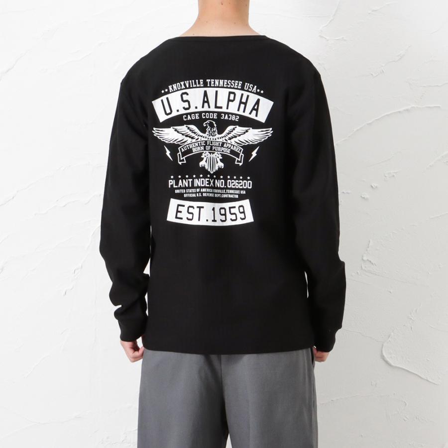 Alpha Industries（アルファ・インダストリーズ） ALPHA アルファ 長袖