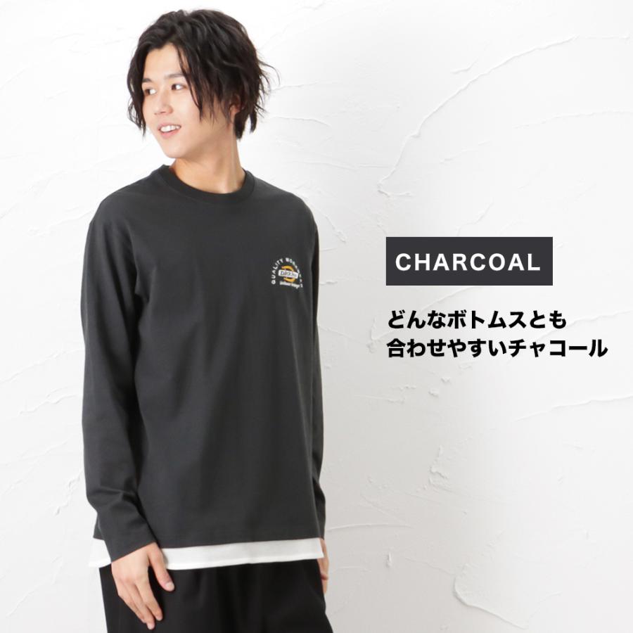 Dickies（ディッキーズ） 長袖Tシャツ メンズ 綿100% フェイク