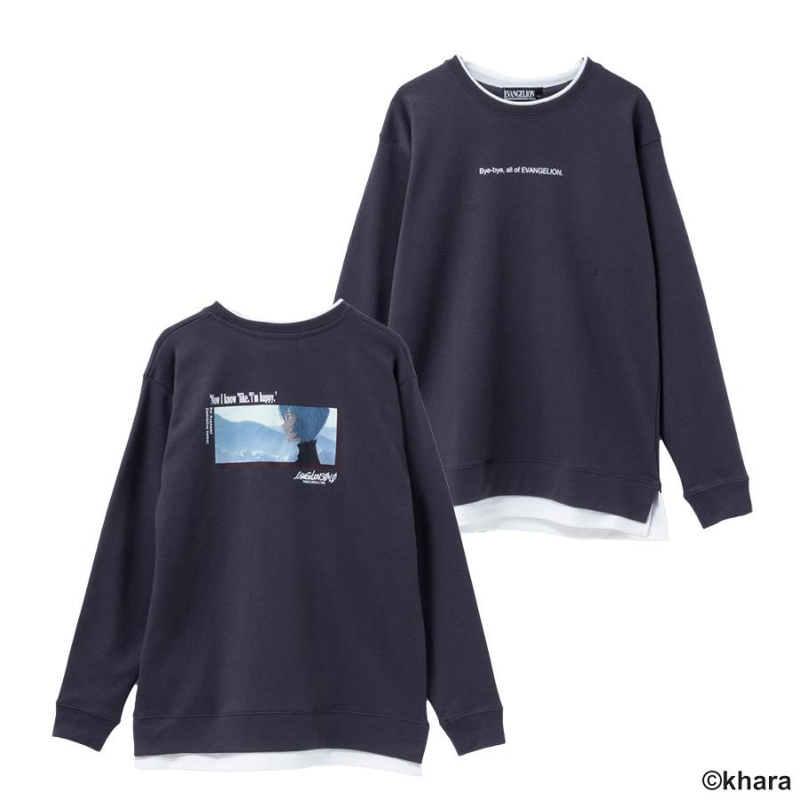 EVANGELION エヴァンゲリオン 長袖Tシャツ ロンT メンズ ポンチ素材 