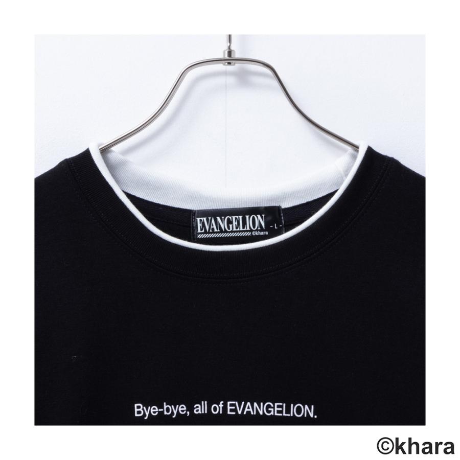 EVANGELION エヴァンゲリオン 長袖Tシャツ ロンT メンズ ポンチ素材 プリント カットソー トップス｜machouse｜13