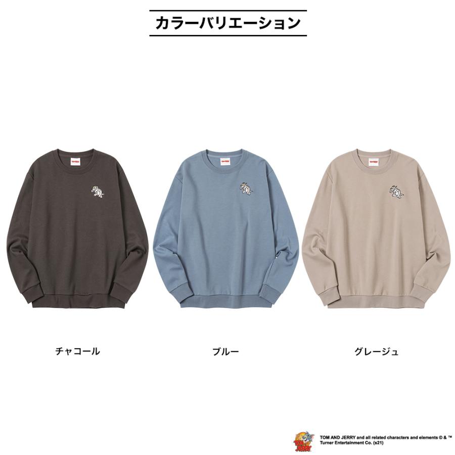 Tom and Jerry トムとジェリー トレーナー スウェット メンズ バック