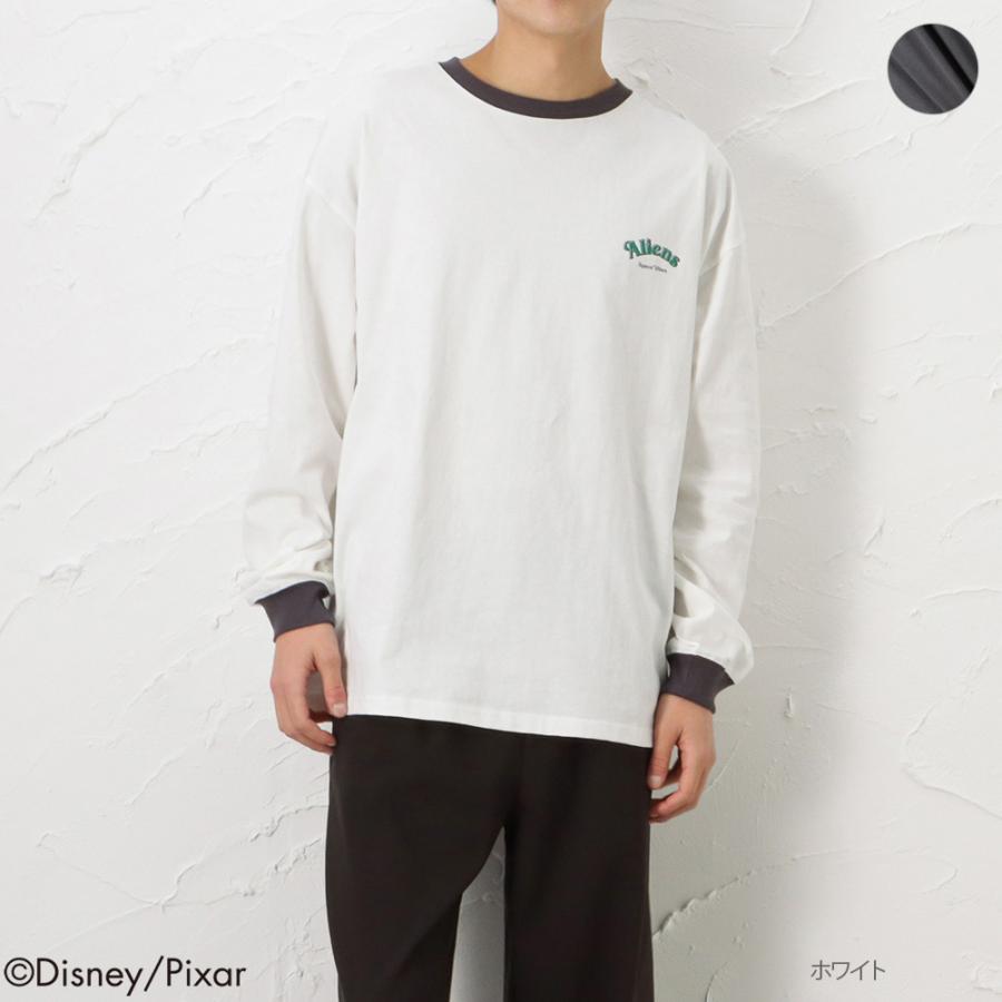 Pixar ピクサー Toy Story トイ ストーリー 長袖tシャツ ロンt メンズ 綿100 リンガーtシャツ イラストプリント カットソー ユニセックス トップス Mac House マックハウス 通販 Yahoo ショッピング