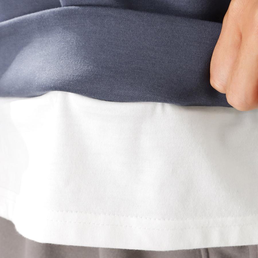 our ハリ感素材のきれいめプルオーバー　ホワイト ハリ感素材のきれいめプルオーバー – OURHOME