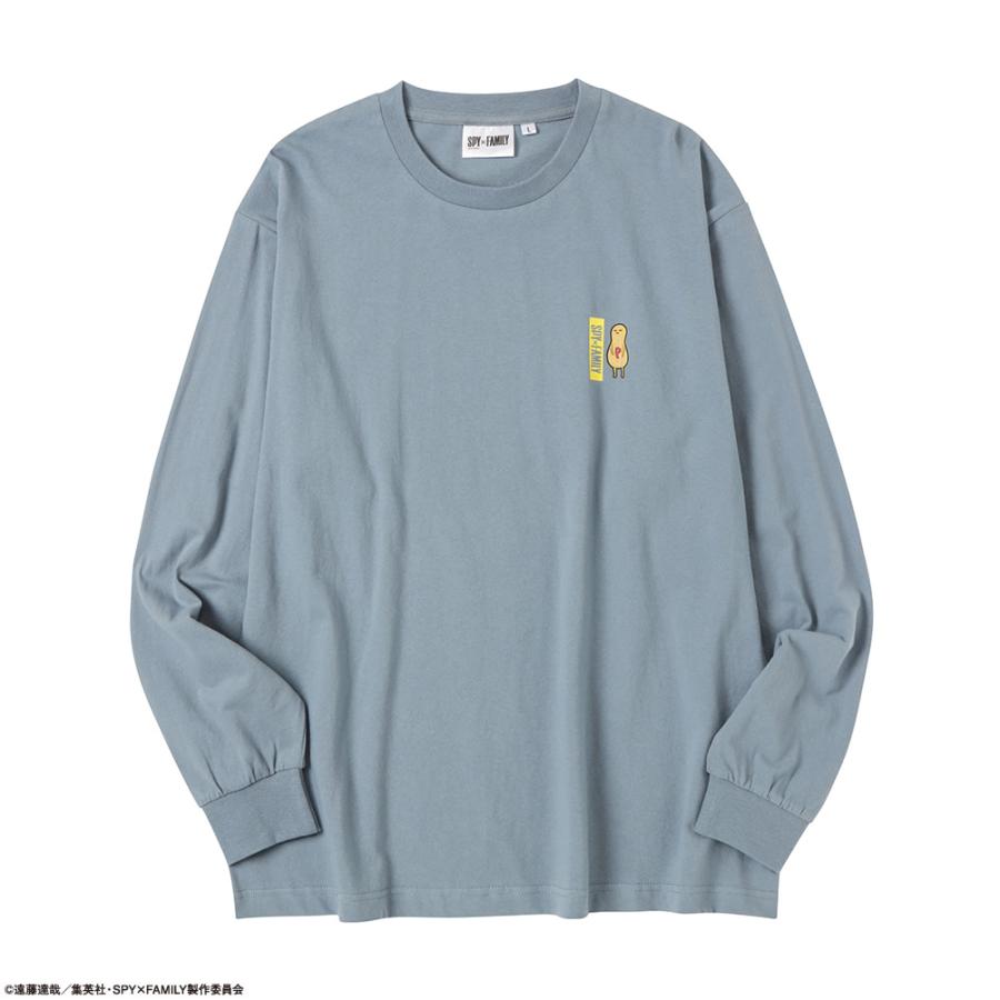 SPY×FAMILY スパイファミリー 長袖Tシャツ 綿100% メンズ コットン
