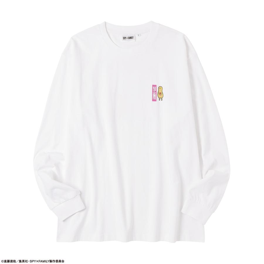 SPY×FAMILY スパイファミリー 長袖Tシャツ 綿100% メンズ コットン