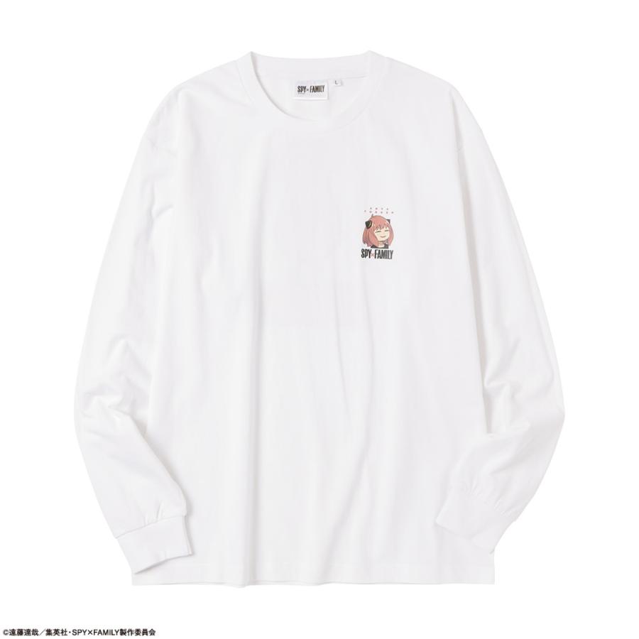 SPY×FAMILY スパイファミリー 長袖Tシャツ 綿100% メンズ コットン