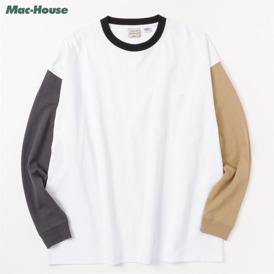 Goodwear（グッドウェア） 長袖Tシャツ 綿100% メンズ USAコットン 