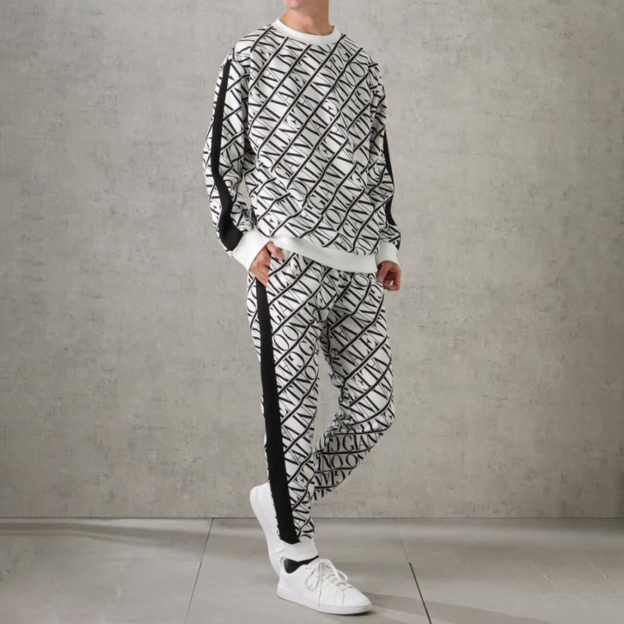 GIANNI VALENTINO（ジャンニバレンチノ） トレーナー メンズ 白 黒