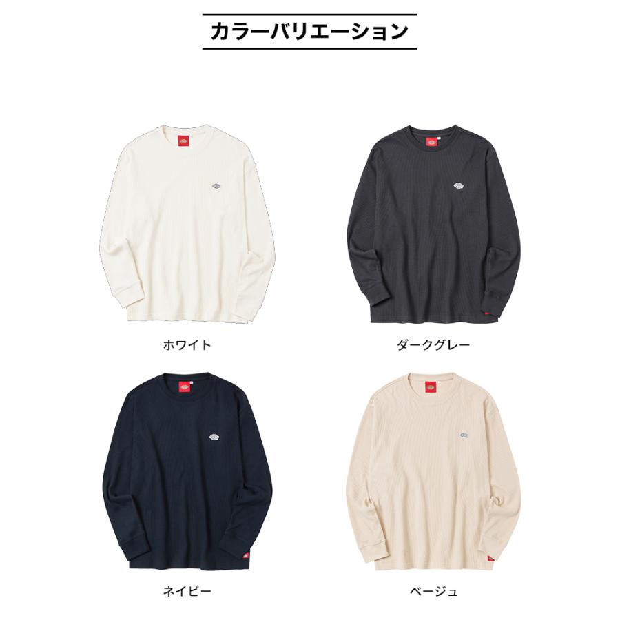 Dickies（ディッキーズ） 長袖Tシャツ ロンT メンズ ワッフル ワン
