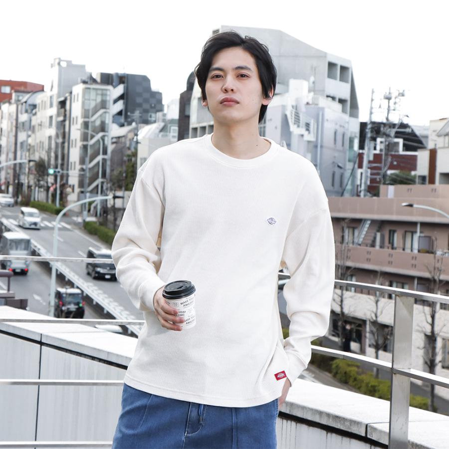 Dickies（ディッキーズ） 長袖Tシャツ ロンT メンズ ワッフル ワン