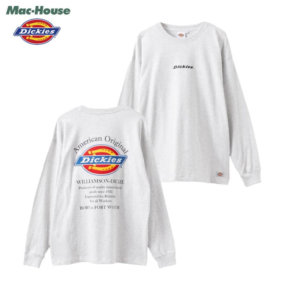 Dickies（ディッキーズ） Tシャツ メンズ 長袖 ロンT クルーネック